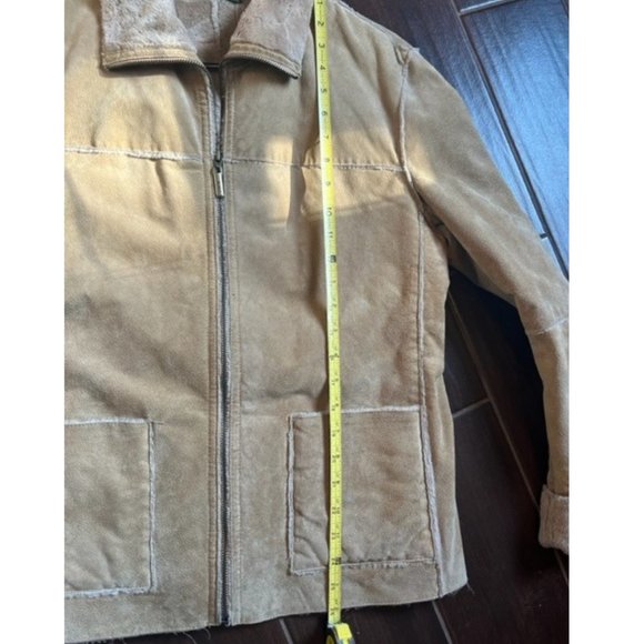 Winlet Genuine Brushed Leather Jacket (Size Medium) - Picture 6 of 13